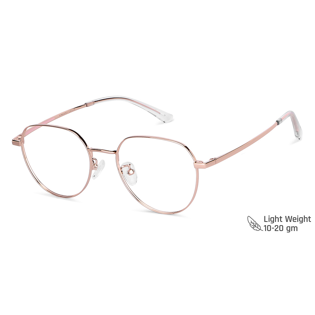 Vincent Chase Online Gold Full Rim Round left side