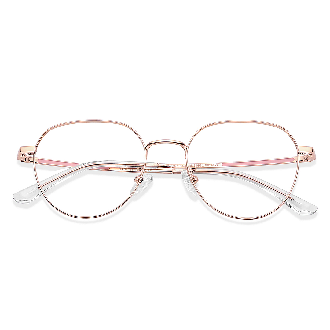 Vincent Chase Online Gold Full Rim Round left side