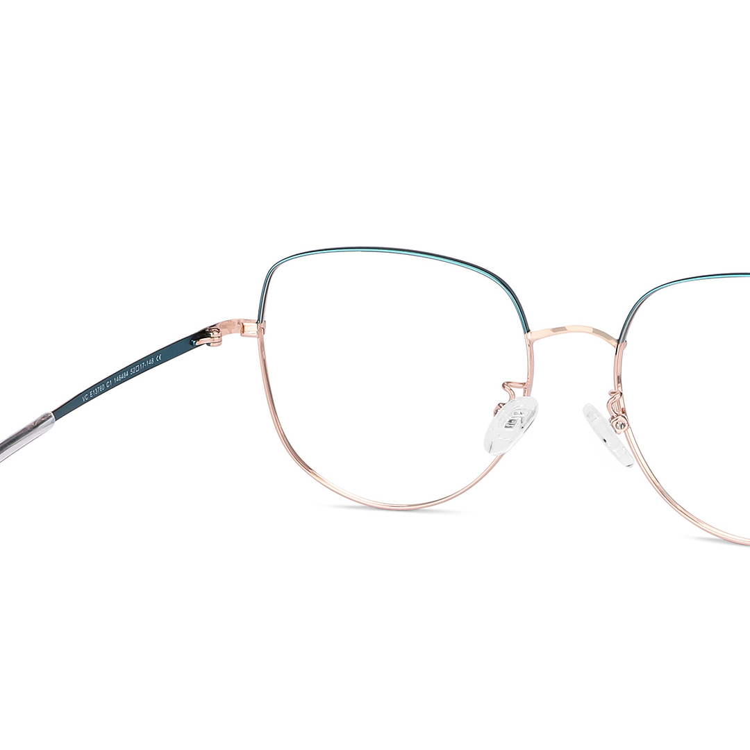 Vincent Chase Online Gold Full Rim Geometric right side