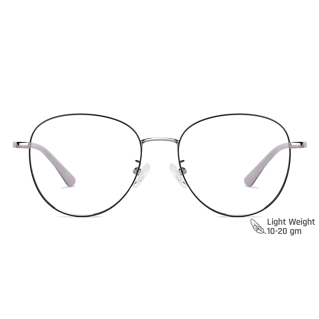 Vincent Chase Online Dark Gunmetal Full Rim Round right side