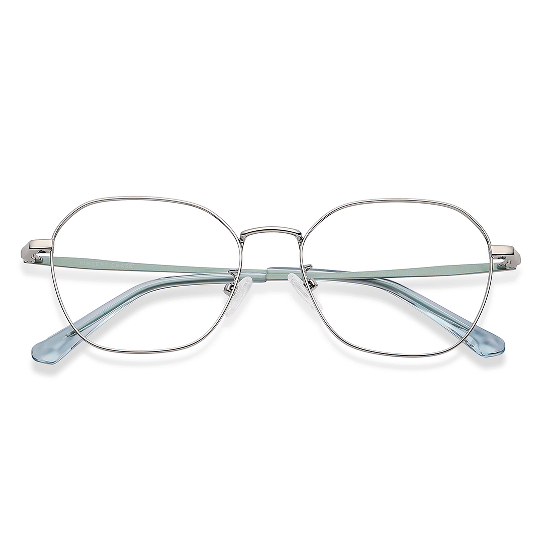 Vincent Chase Online Mid Gunmetal Full Rim Geometric left side