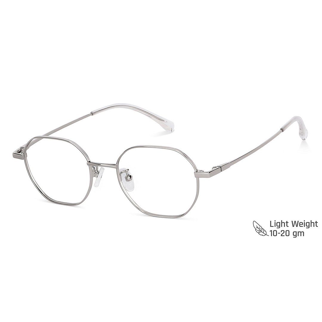 Vincent Chase Online Mid Gunmetal Full Rim Geometric left side