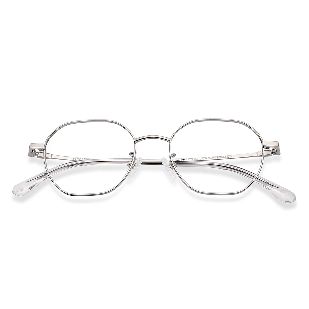 Vincent Chase Online Mid Gunmetal Full Rim Geometric left side