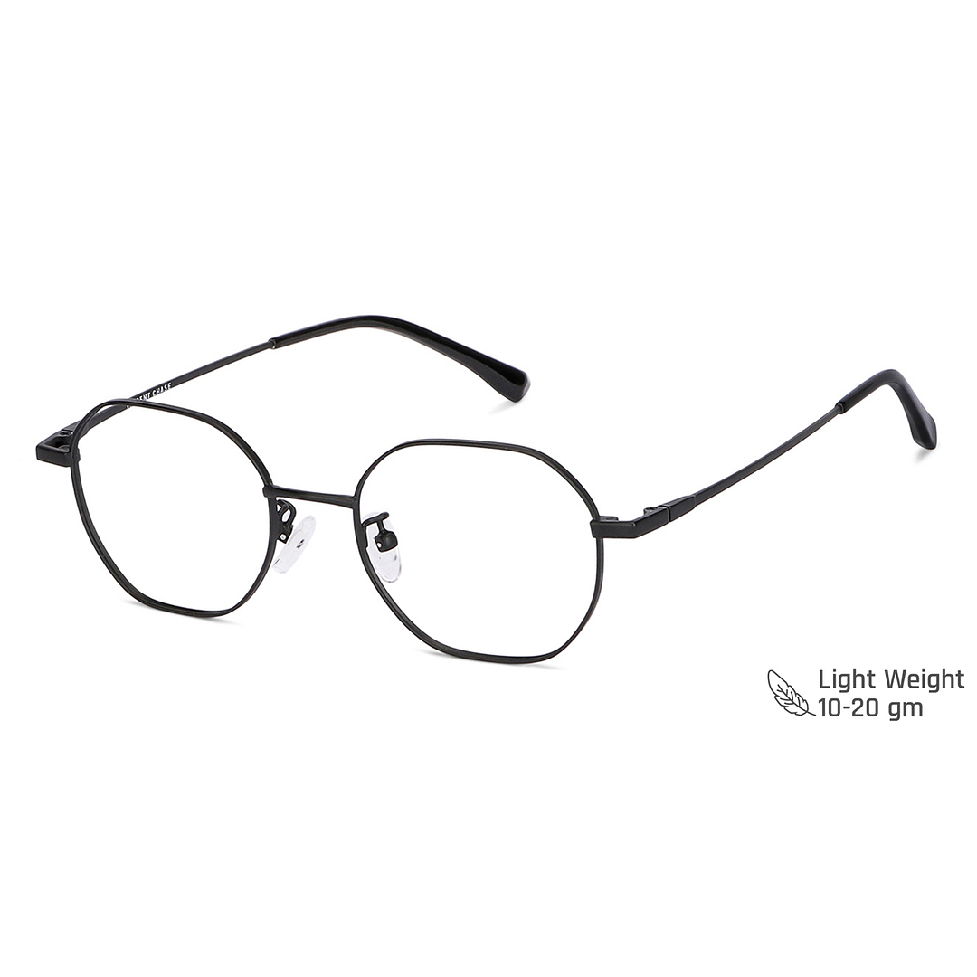 Vincent Chase Online Black Full Rim Geometric left side