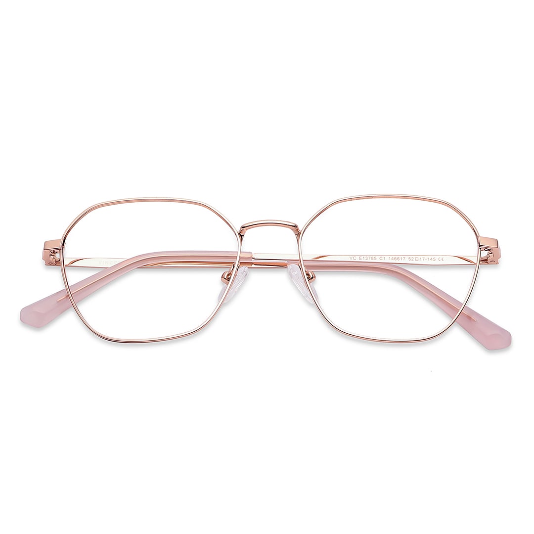 Vincent Chase Gold Full Rim Geometric left side