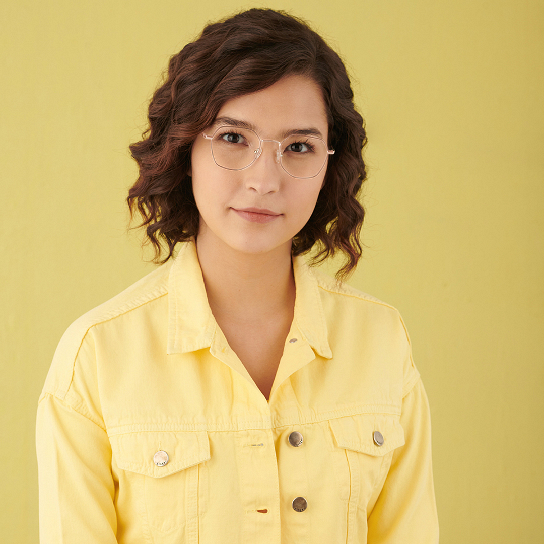 Vincent Chase Gold Full Rim Geometric right side