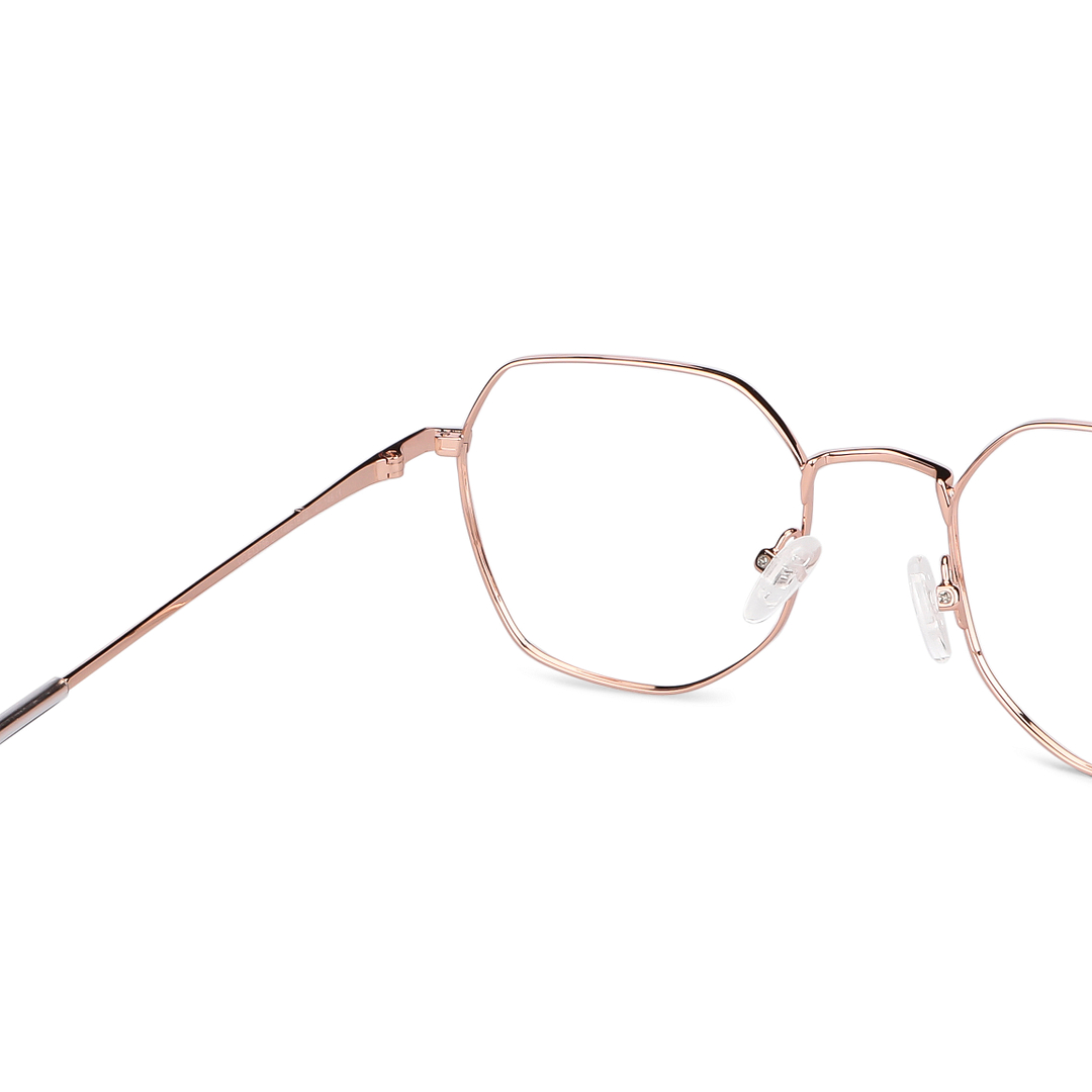 Vincent Chase Gold Full Rim Geometric right side