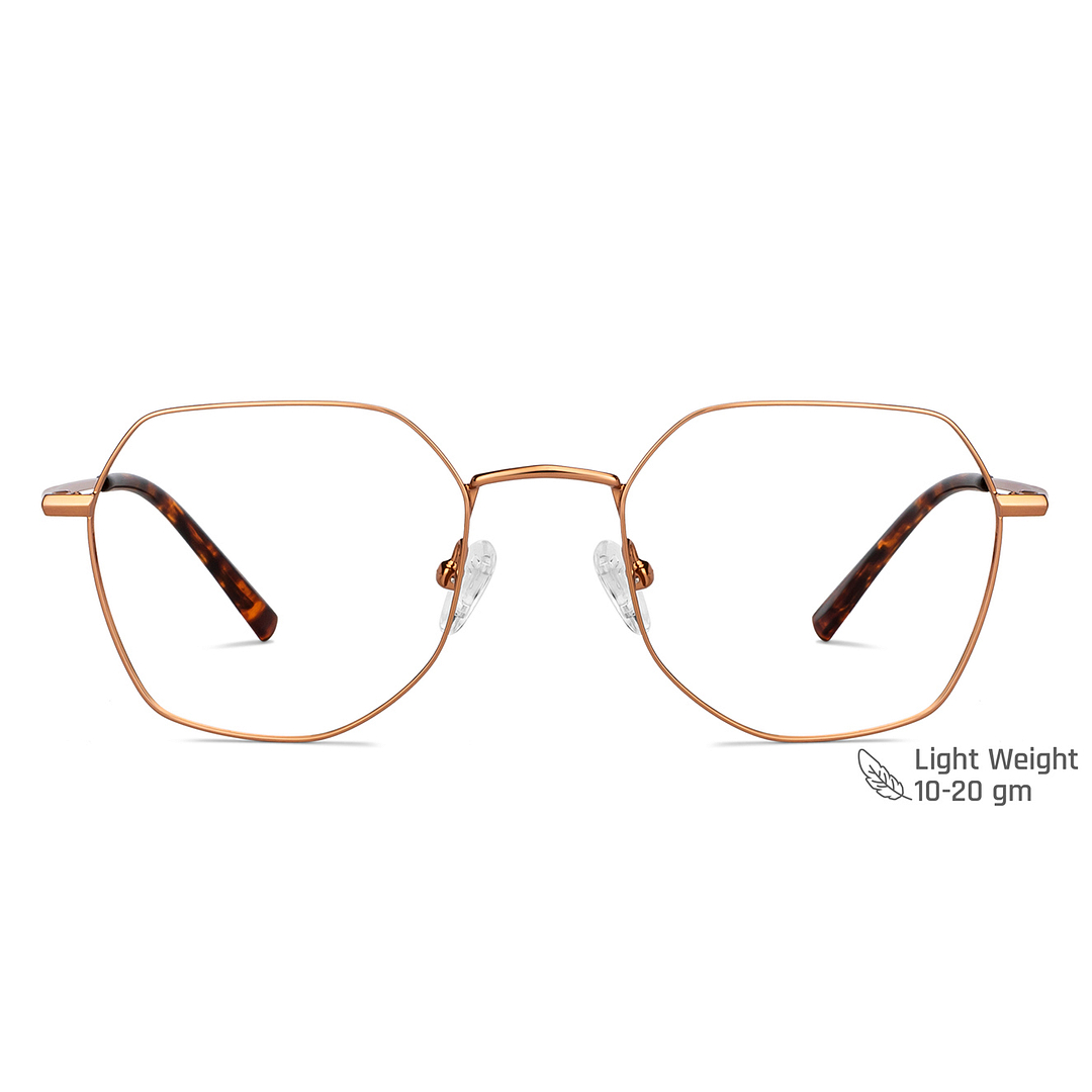 Vincent Chase Online Dark Brown Full Rim Geometric left side