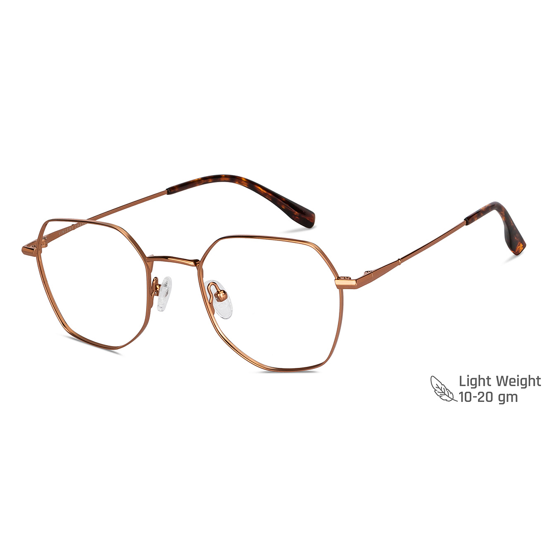 Vincent Chase Online Dark Brown Full Rim Geometric right side