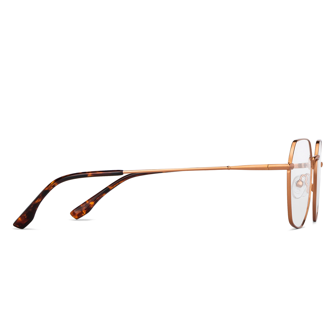 Vincent Chase Online Dark Brown Full Rim Geometric left side