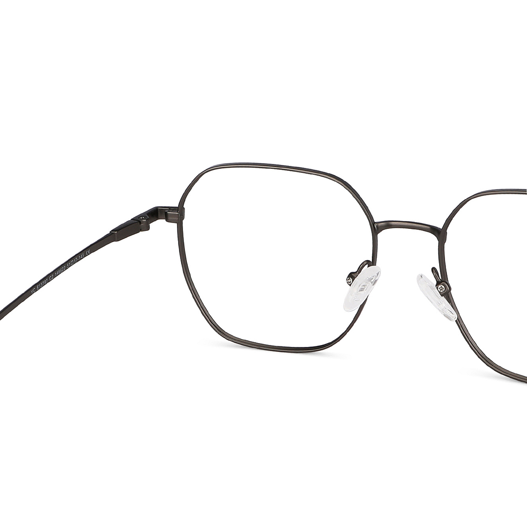 Vincent Chase Mid Gunmetal Full Rim Geometric right side