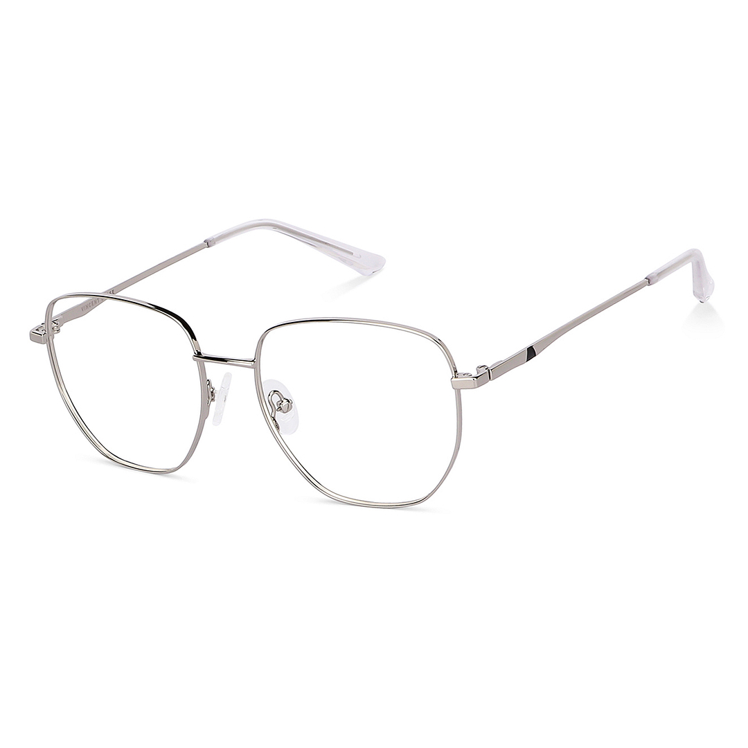 Vincent Chase Online Silver Full Rim Geometric right side