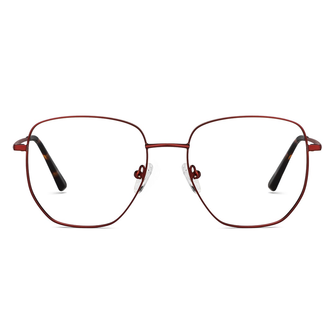 Vincent Chase Online Red Full Rim Geometric left side