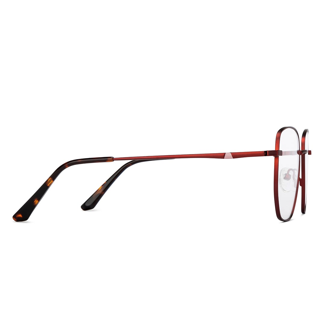 Vincent Chase Online Red Full Rim Geometric left side