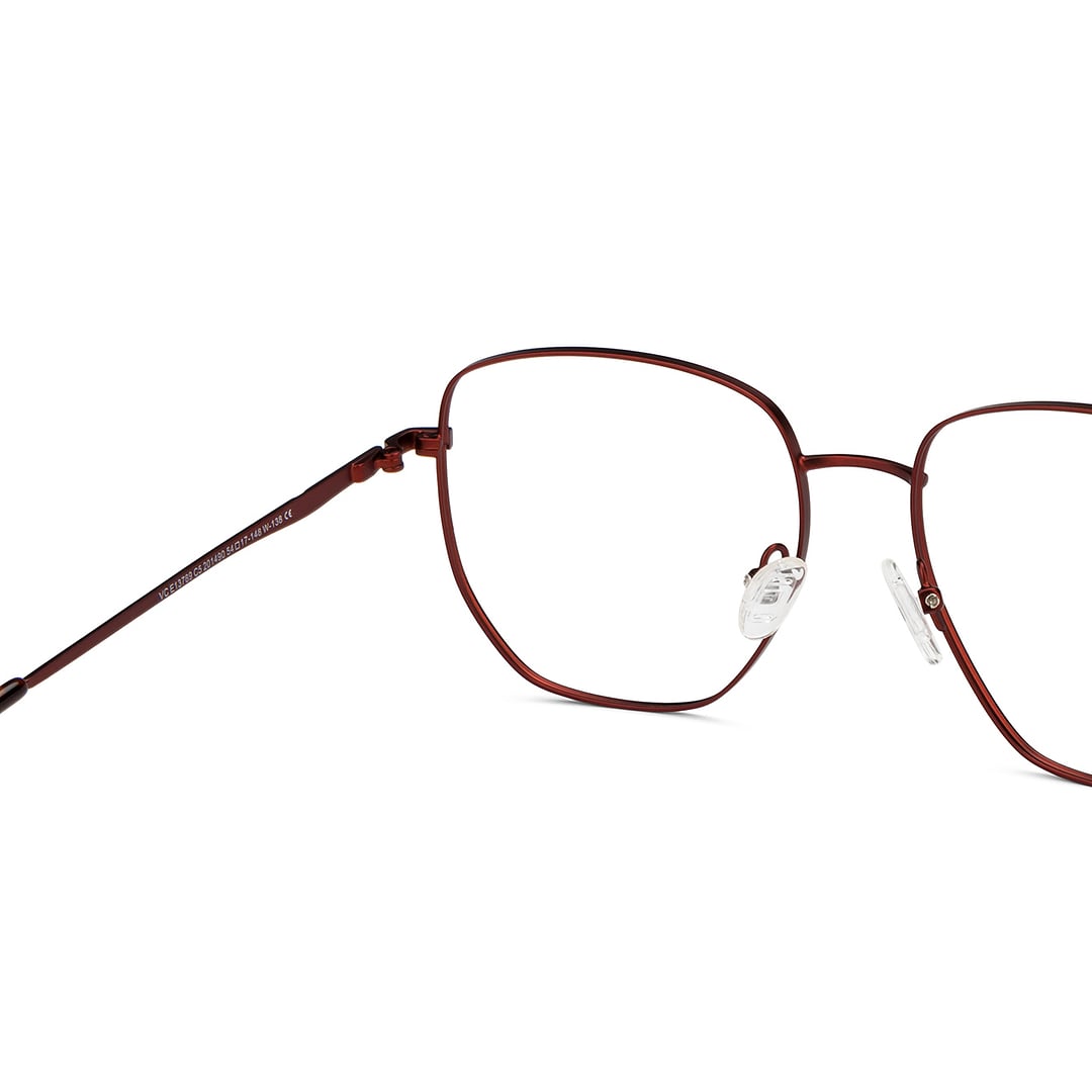 Vincent Chase Online Red Full Rim Geometric right side
