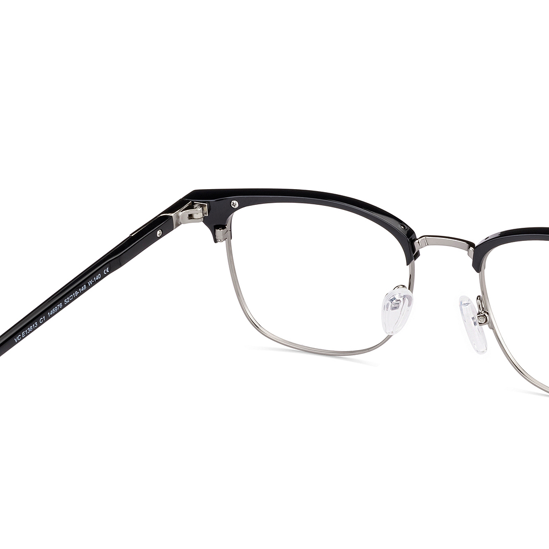 Vincent Chase Online Dark Gunmetal Full Rim Square right side