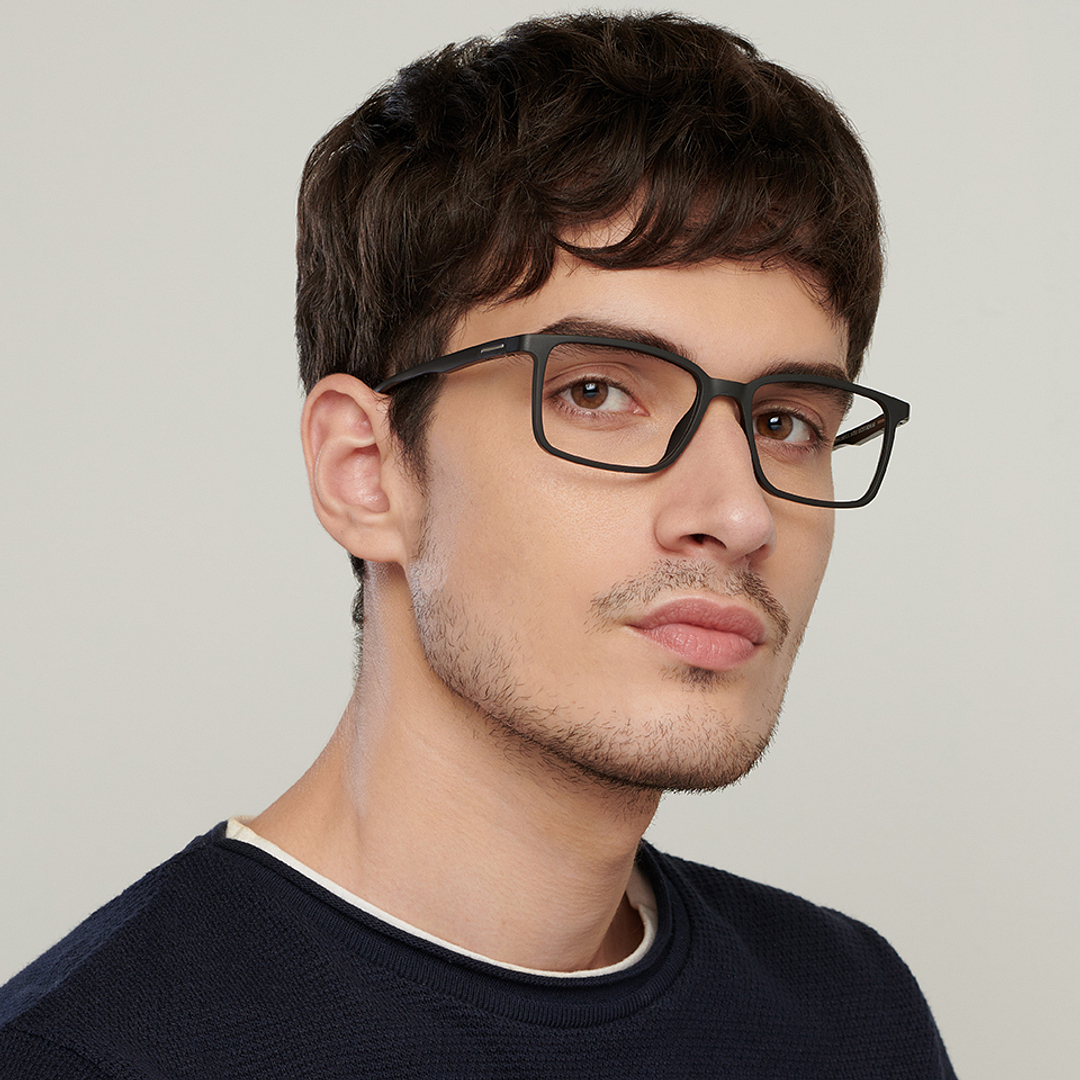 Vincent Chase Online Black Full Rim Square right side
