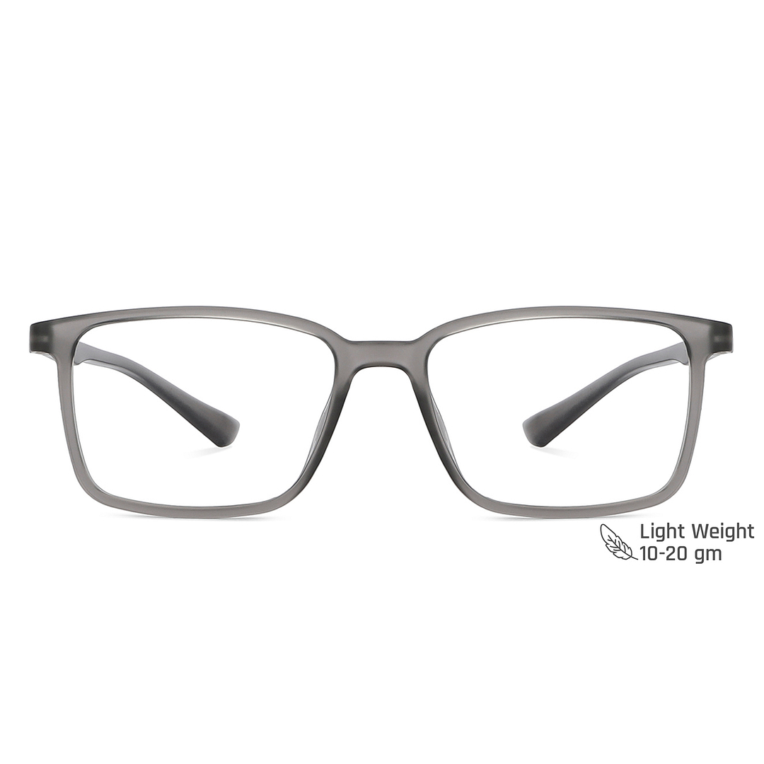Vincent Chase Online Gray Transparent Full Rim Rectangle left side