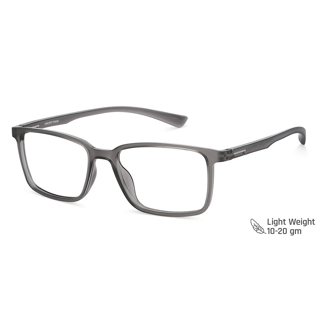 Vincent Chase Online Gray Transparent Full Rim Rectangle right side