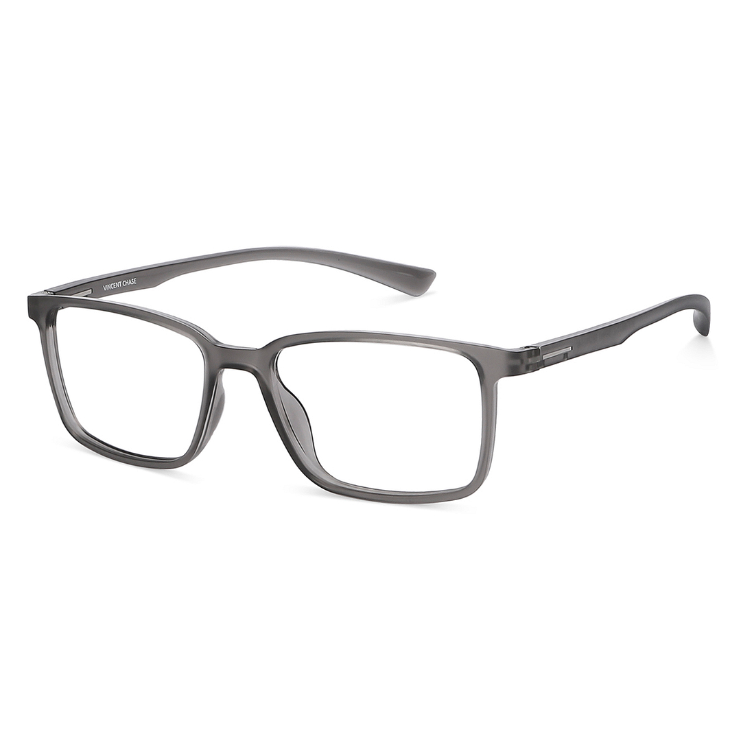 Vincent Chase Online Gray Transparent Full Rim Rectangle right side