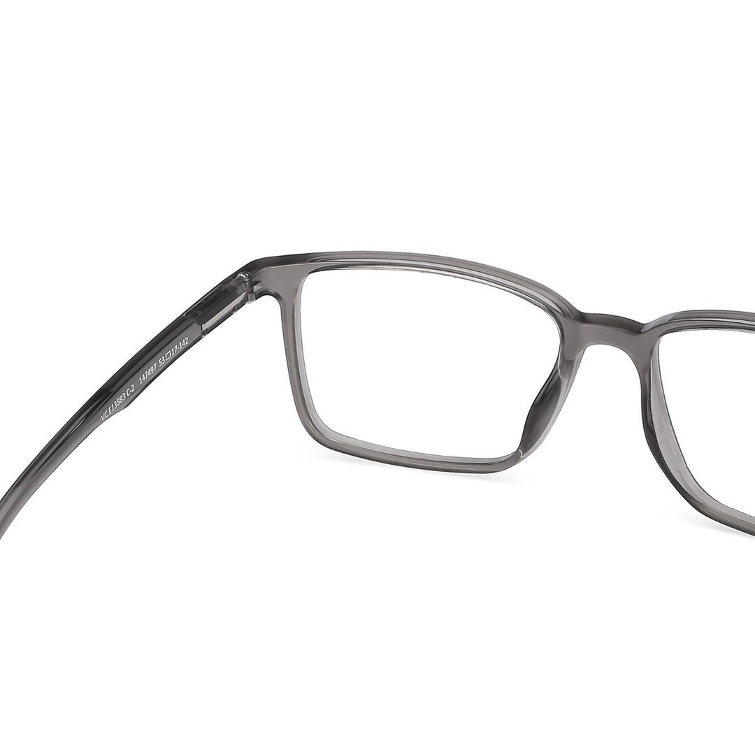 Vincent Chase Online Gray Transparent Full Rim Rectangle right side