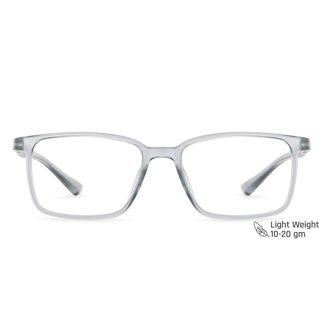 Vincent Chase Online Gray Transparent Full Rim Rectangle left side