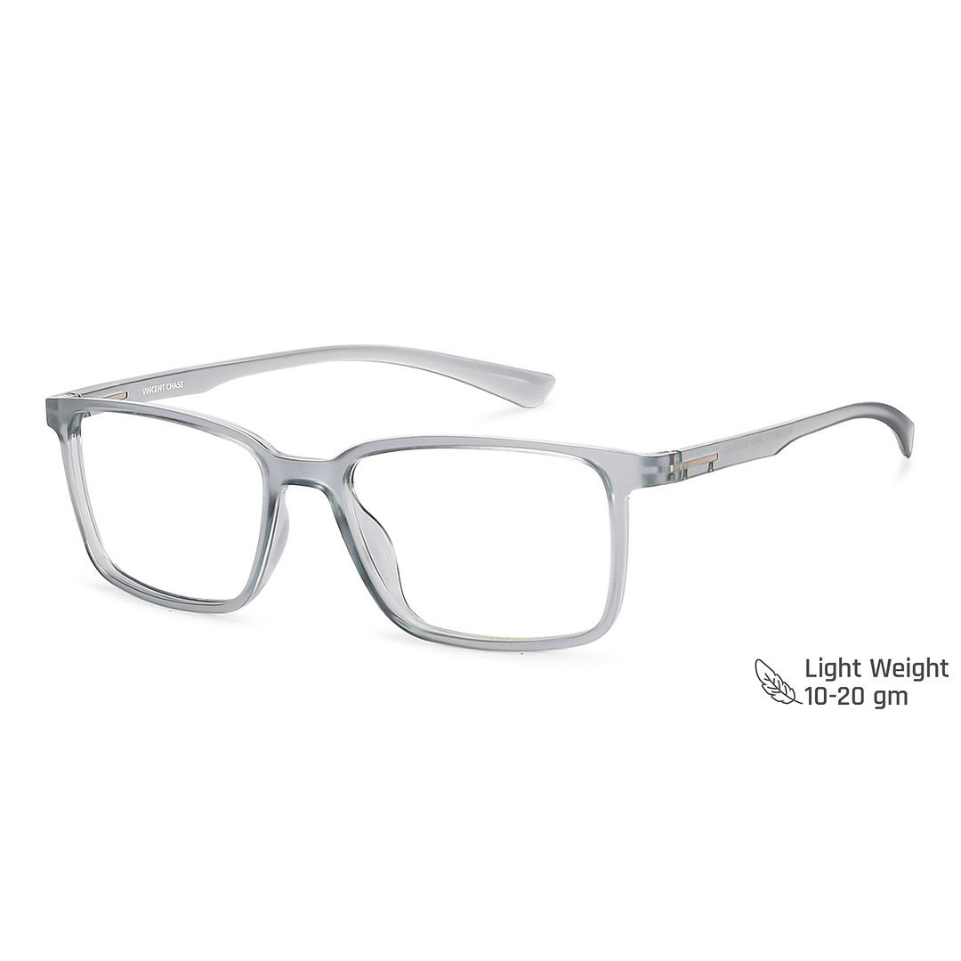 Vincent Chase Online Gray Transparent Full Rim Rectangle right side
