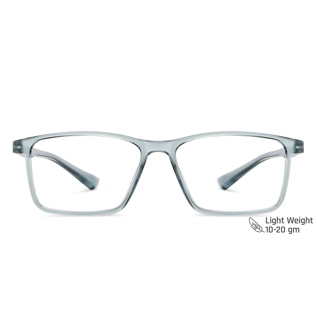 Vincent Chase Online Blue Transparent Full Rim Rectangle left side