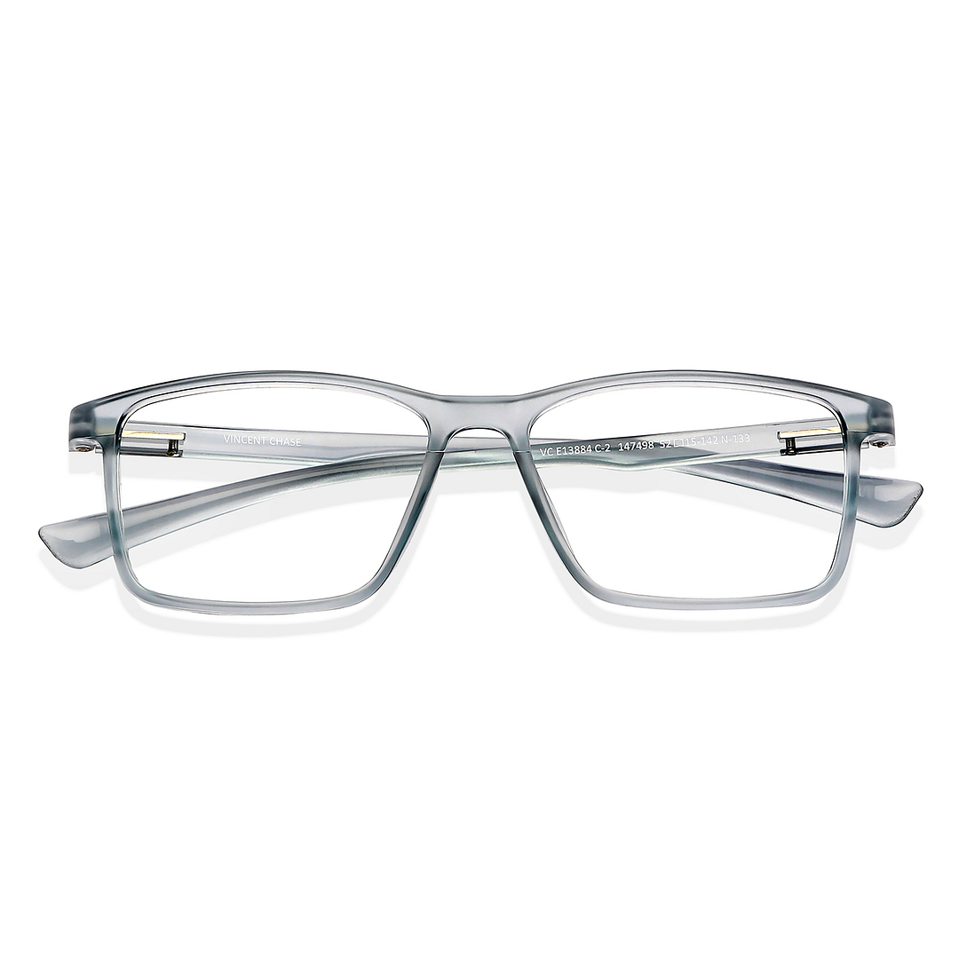 Vincent Chase Online Blue Transparent Full Rim Rectangle left side