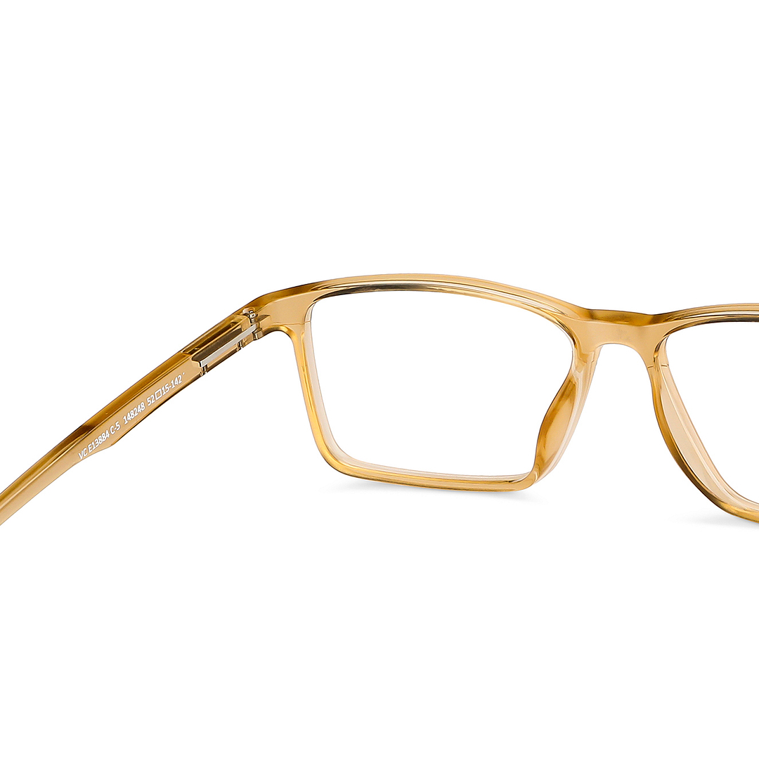 Vincent Chase Online Brown Transparent Full Rim Rectangle right side