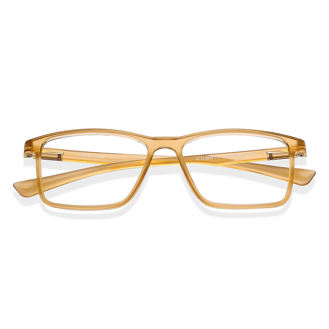 Vincent Chase Online Brown Transparent Full Rim Rectangle left side