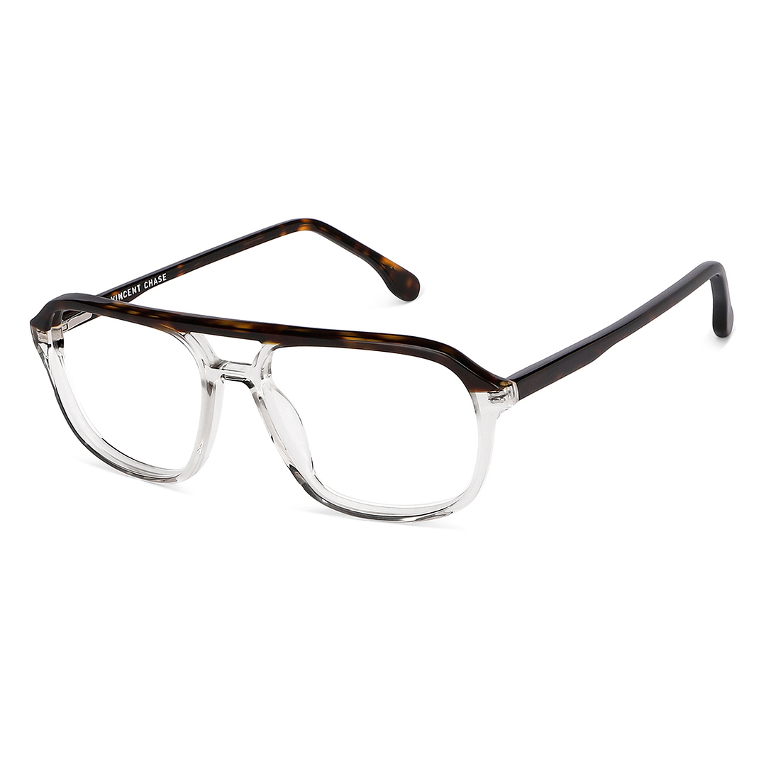 Vincent Chase Online Brown Transparent Full Rim Square right side