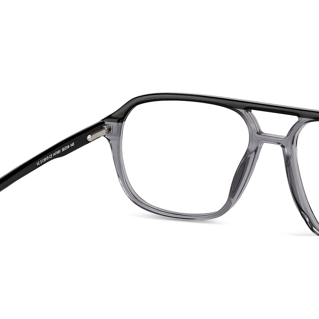 Vincent Chase Black Full Rim Square right side