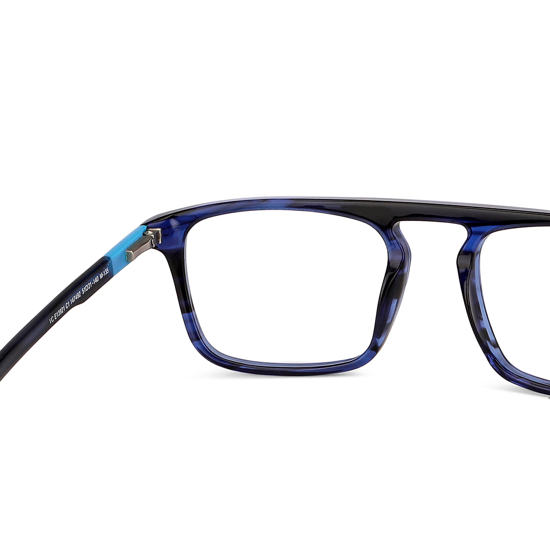Vincent Chase Online Sky Blue Full Rim Rectangle right side