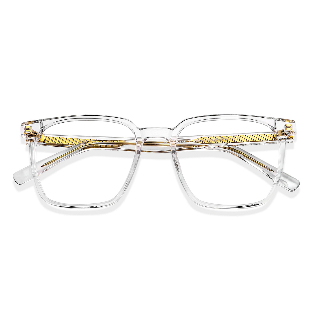 Vincent Chase Online Crystal Transparent Full Rim Square left side