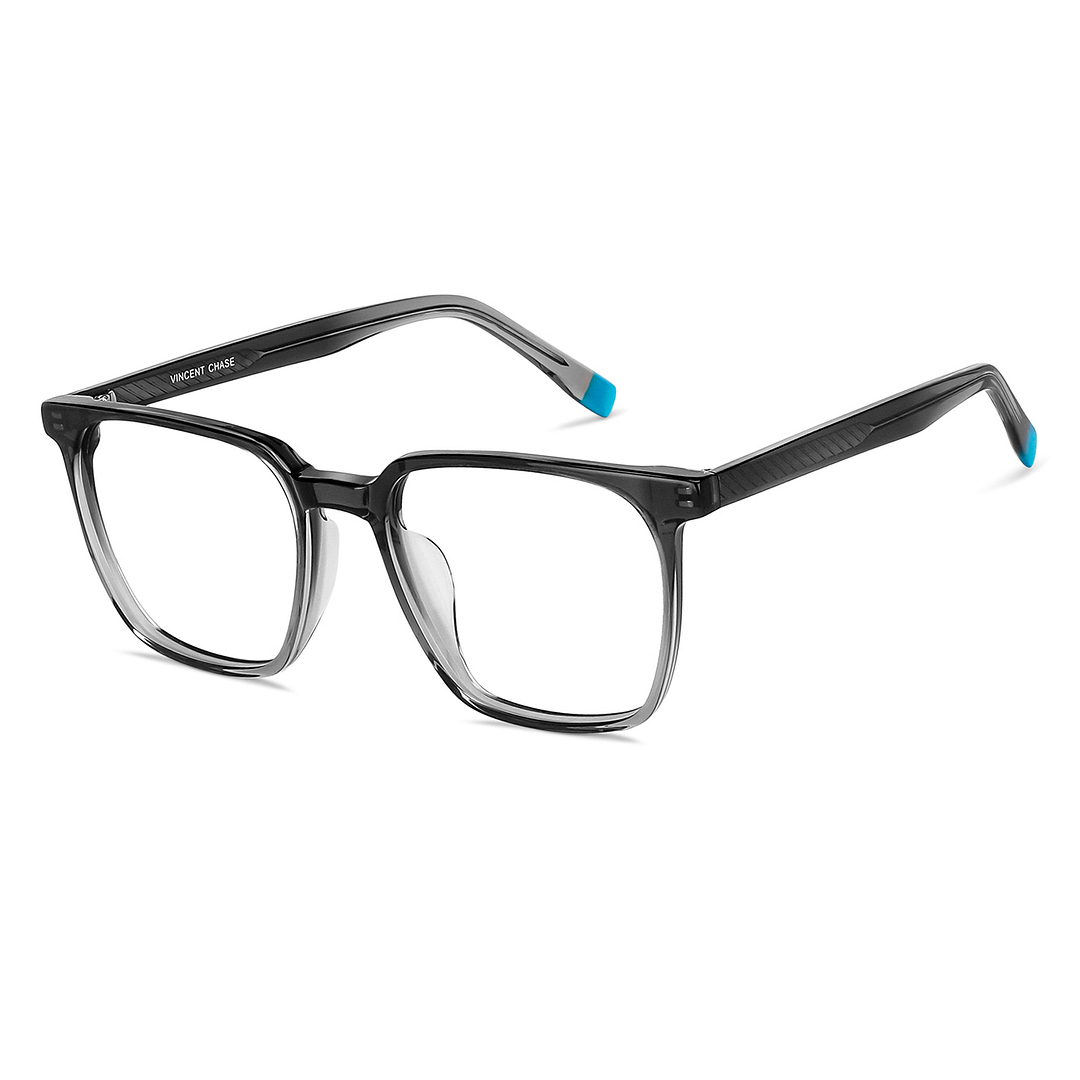 Vincent Chase Online Gray Transparent Full Rim Square left side