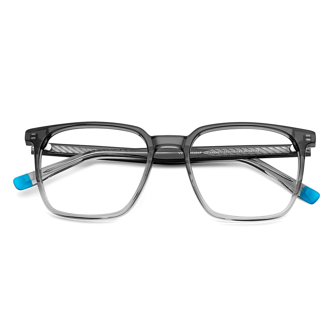 Vincent Chase Online Gray Transparent Full Rim Square left side