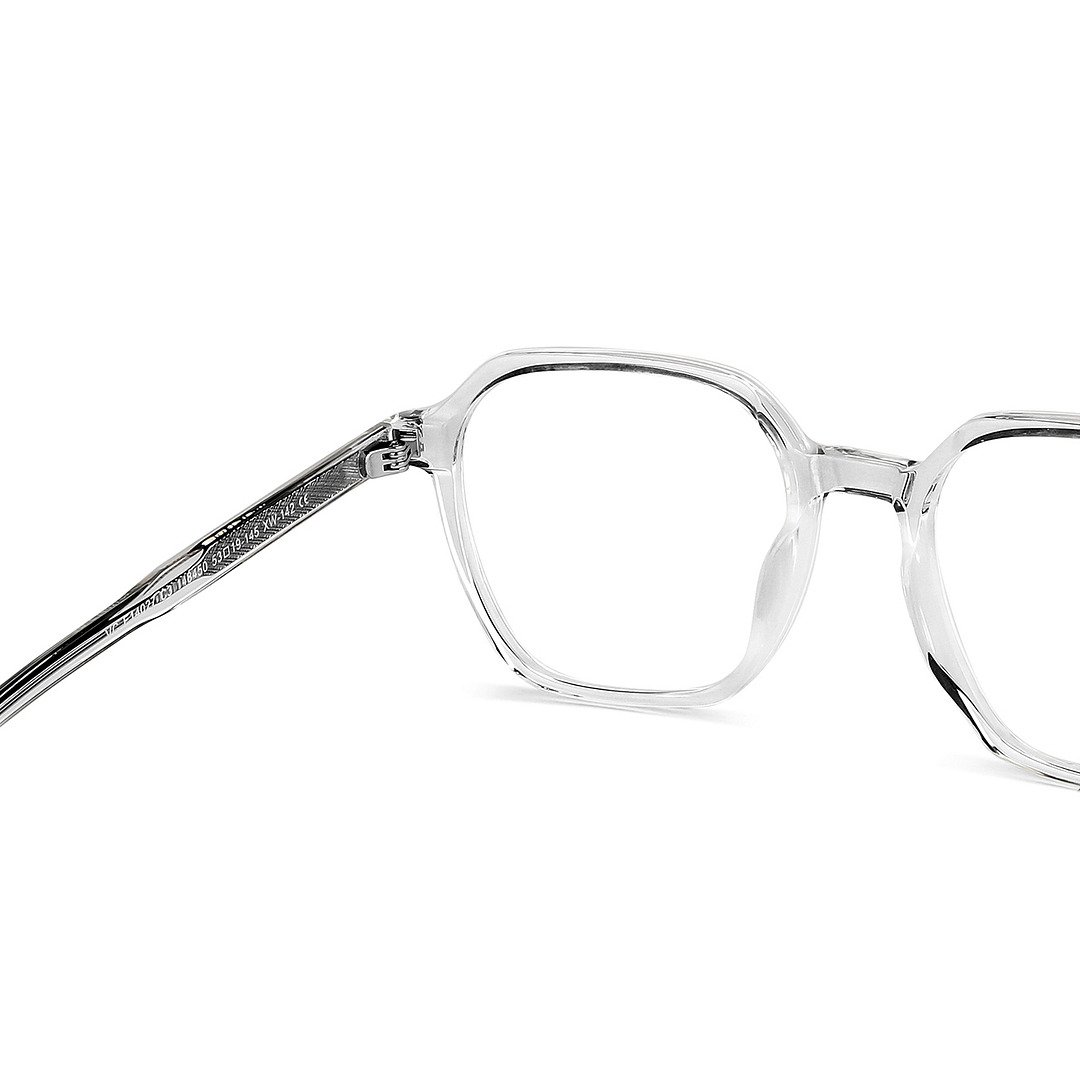 Vincent Chase Online Crystal Transparent Full Rim Geometric right side