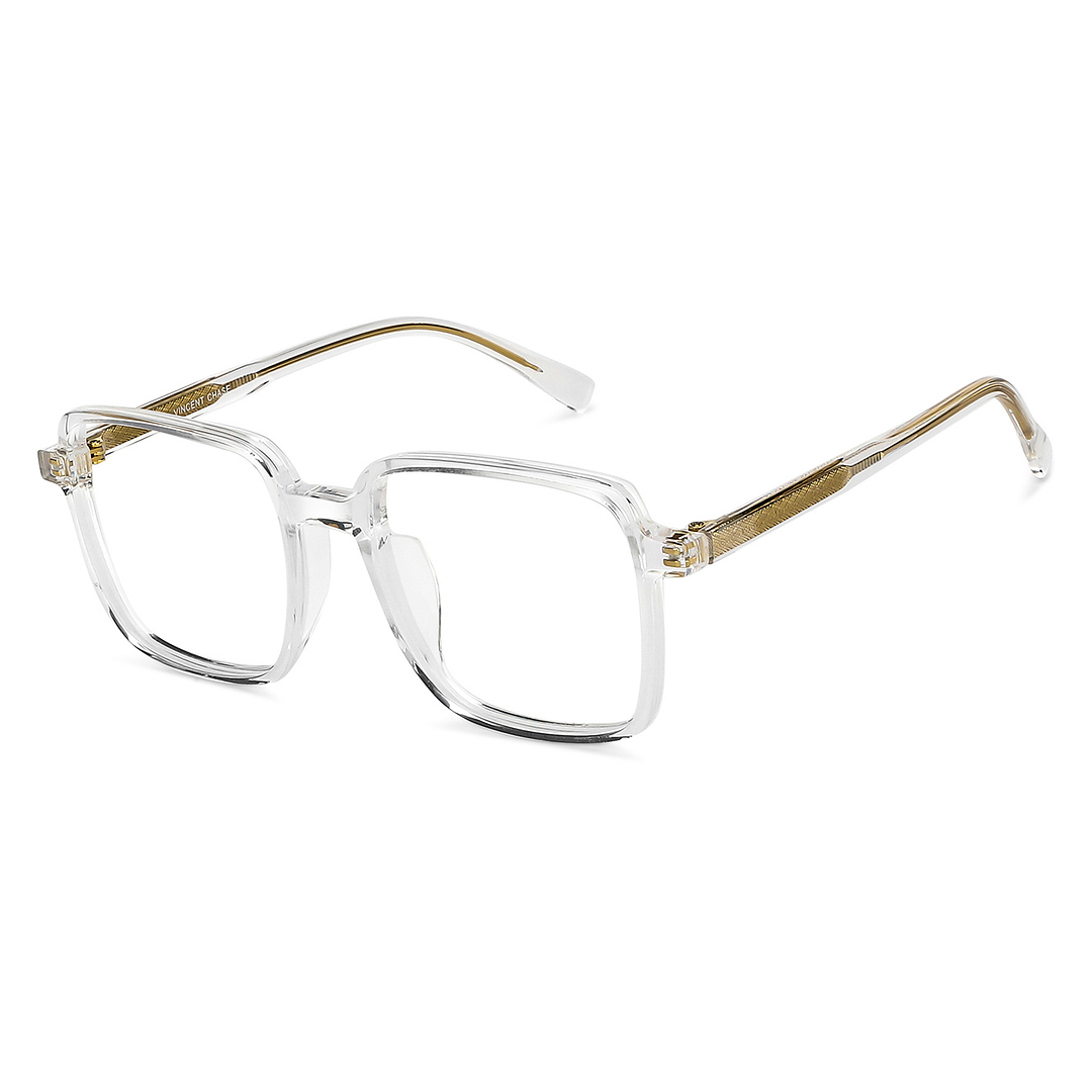 Vincent Chase Online Crystal Transparent Full Rim Square right side