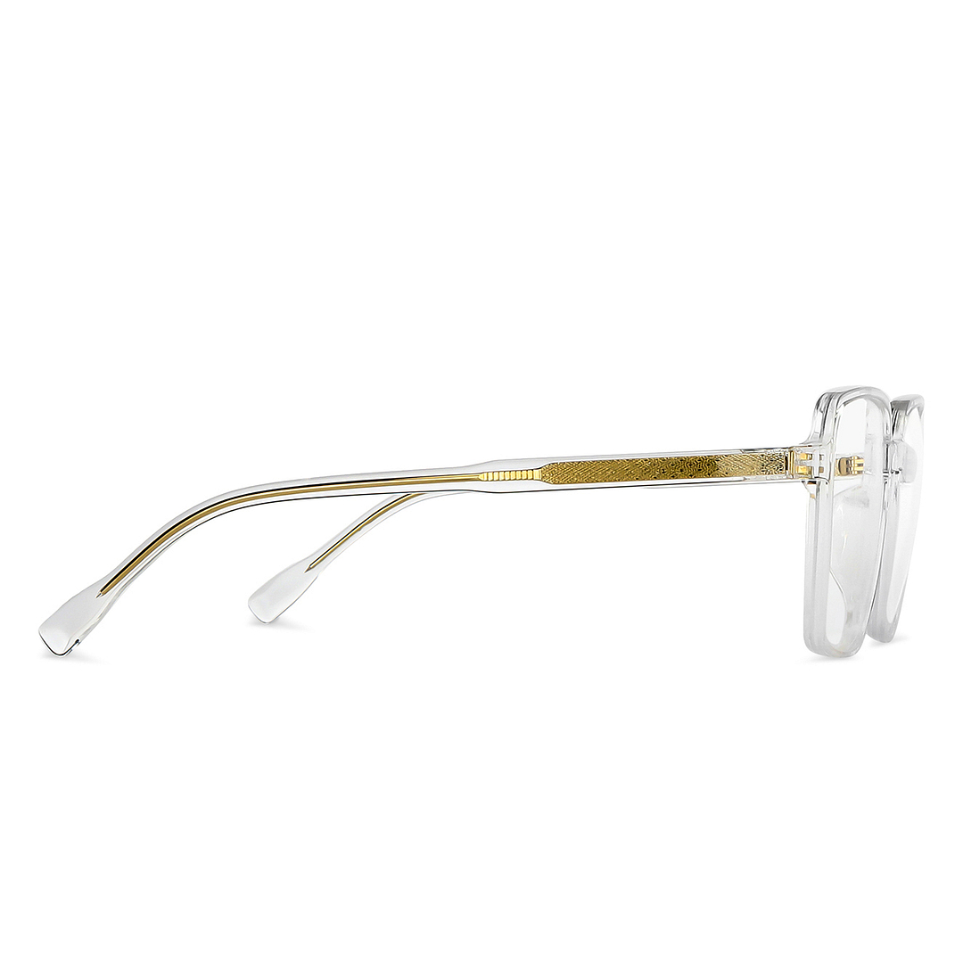 Vincent Chase Online Crystal Transparent Full Rim Square left side