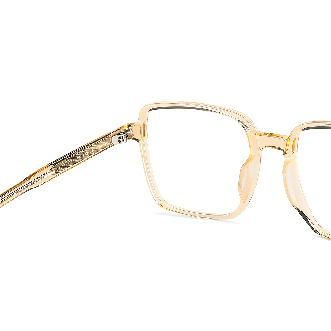 Vincent Chase Online Brown Transparent Full Rim Square right side