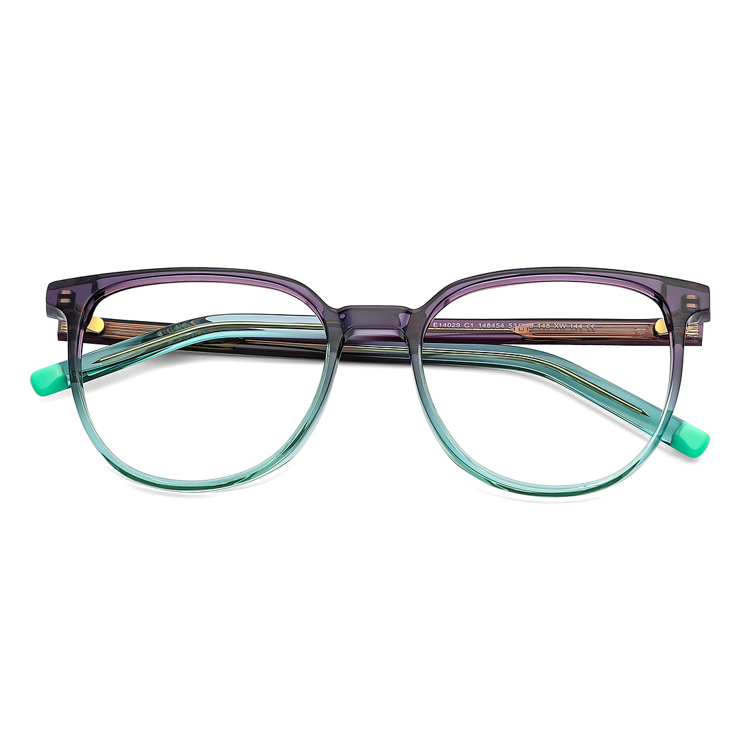 Vincent Chase Online Sky Blue Full Rim Round left side
