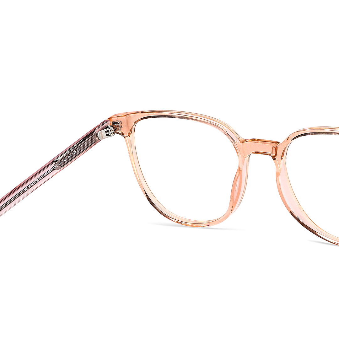 Vincent Chase Online Pink Transparent Full Rim Round right side