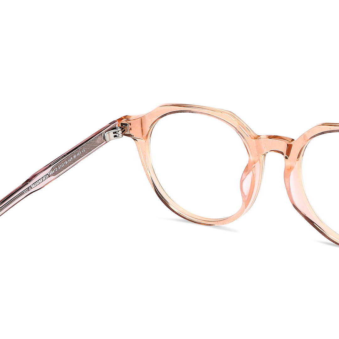 Vincent Chase Online Pink Transparent Full Rim Round right side