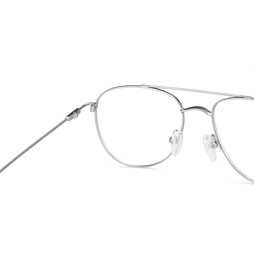 Vincent Chase Online Silver Full Rim Aviator right side
