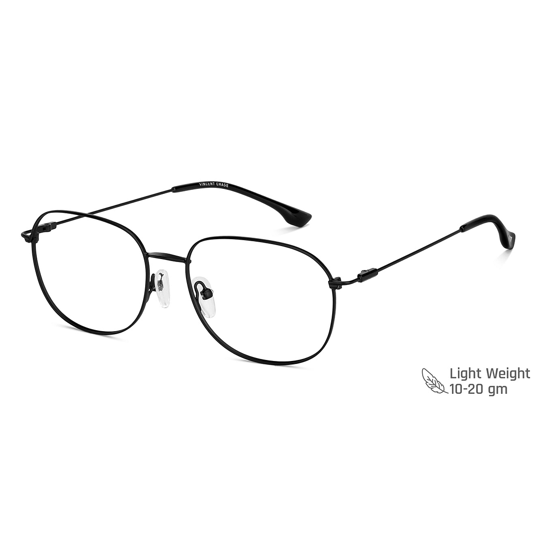 Vincent Chase Online Black Full Rim Round right side