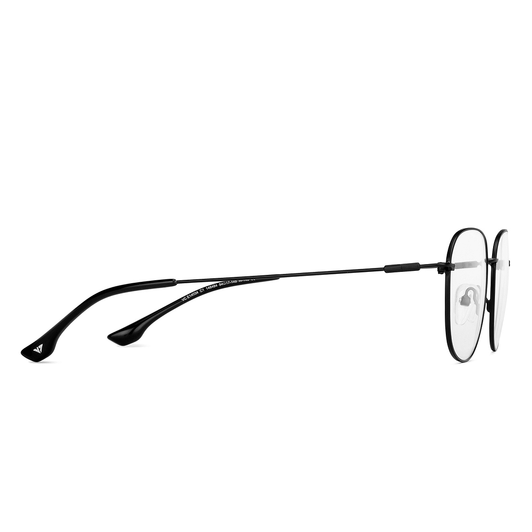 Vincent Chase Online Black Full Rim Round left side