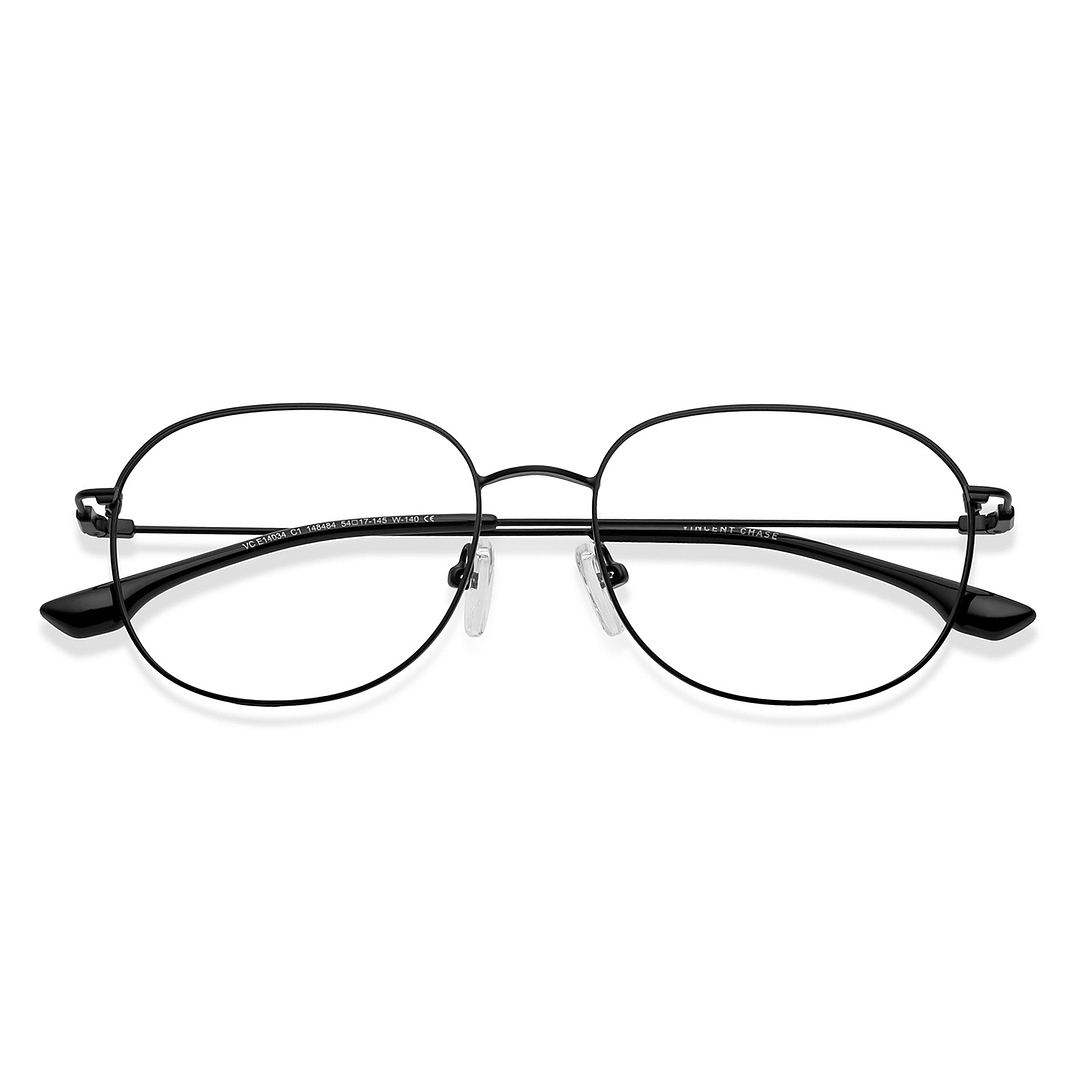 Vincent Chase Online Black Full Rim Round left side