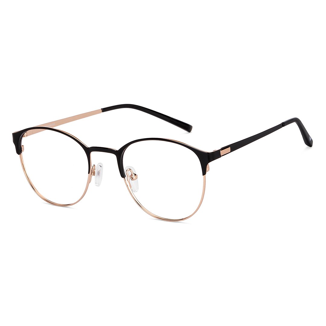 Vincent Chase Black Full Rim Round right side