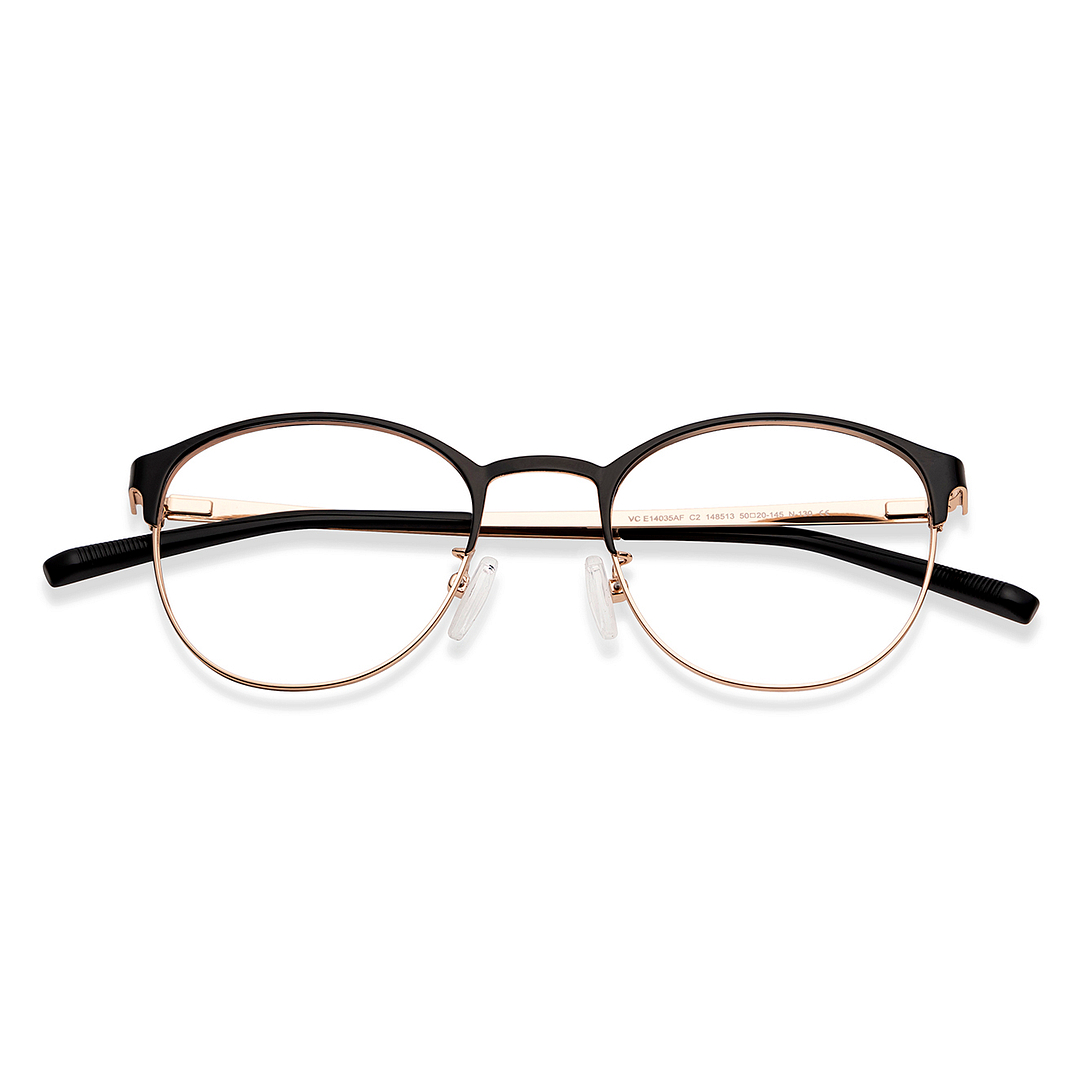 Vincent Chase Online Black Full Rim Cat Eye left side